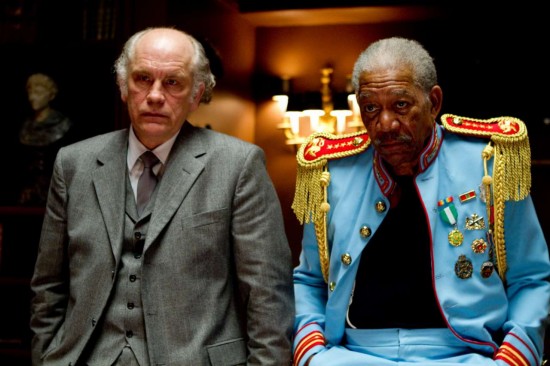John Malkovich a Morgan Freeman